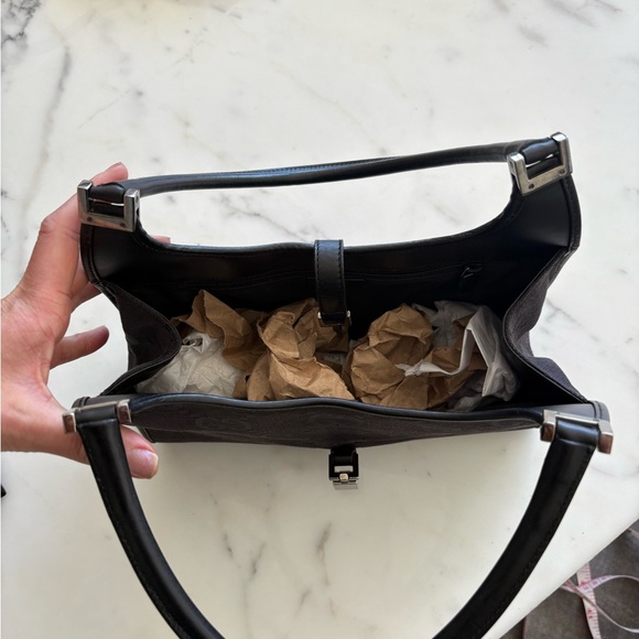 💯  GUCCI Vintage Jackie 1961 Black Women's Bag - Picture 6 of 13